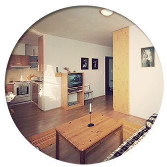 Celkový pohled na apartmán